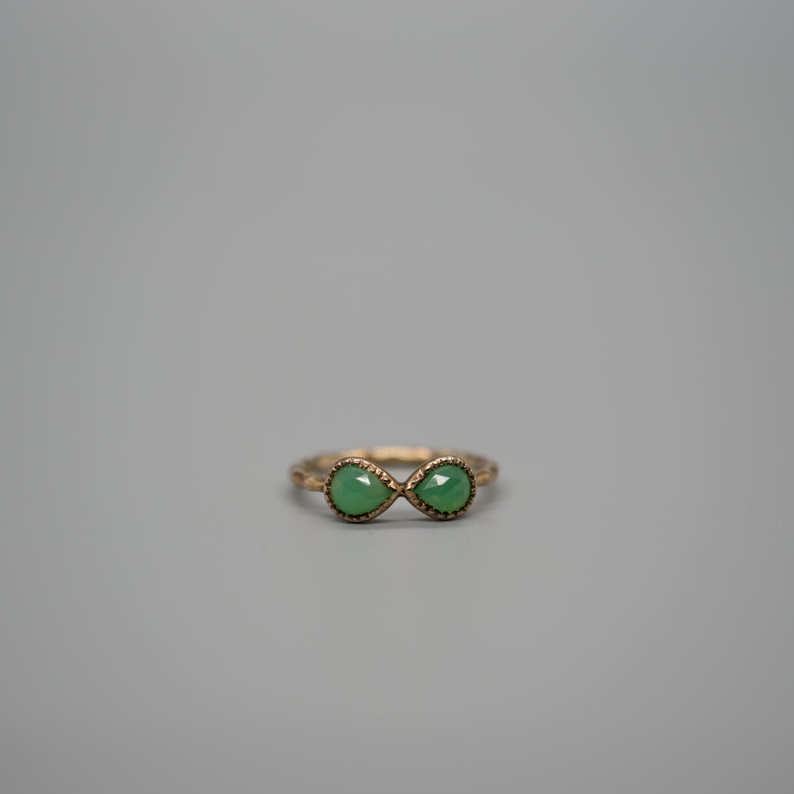 gemstone infinity Ring
