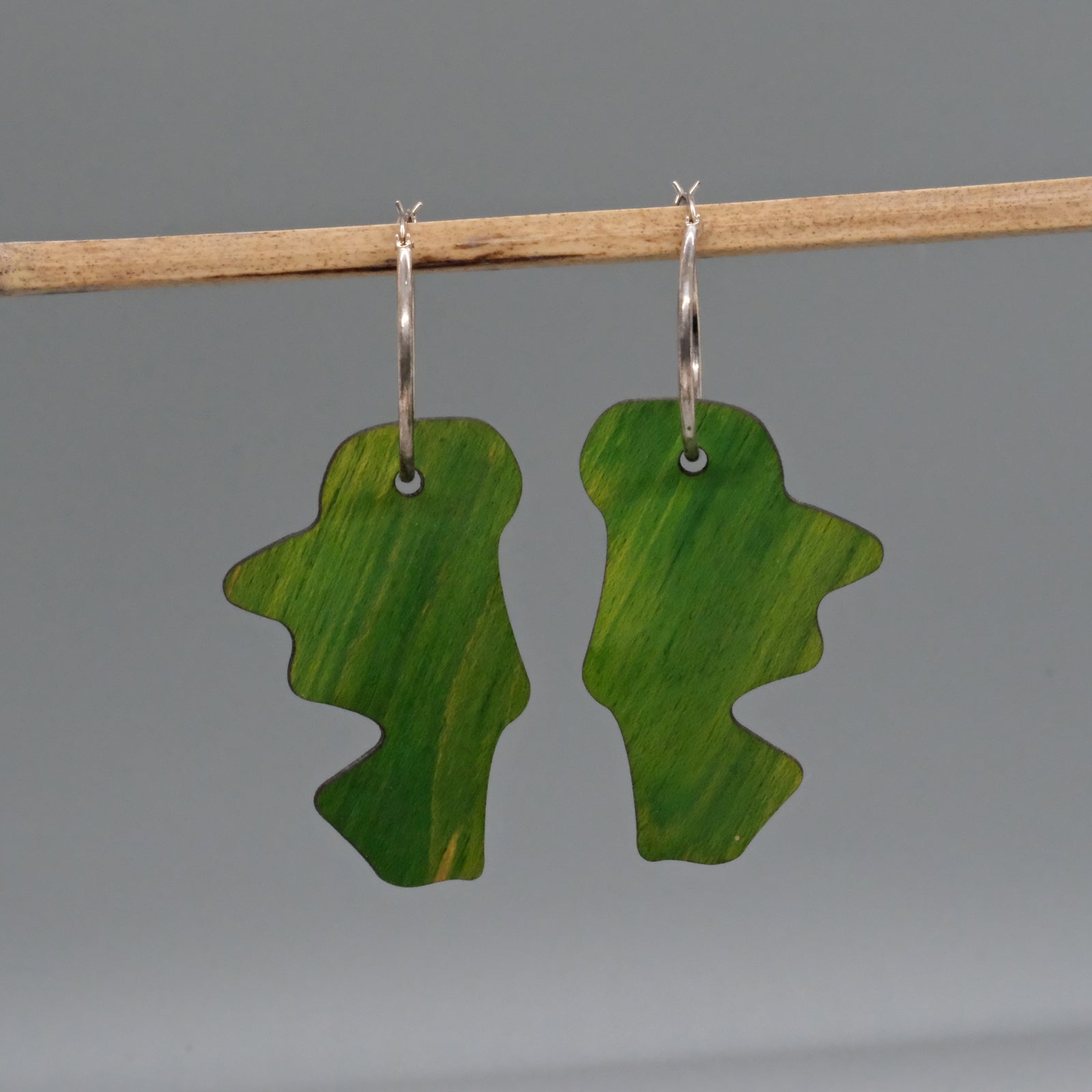 man in the mountain earrings