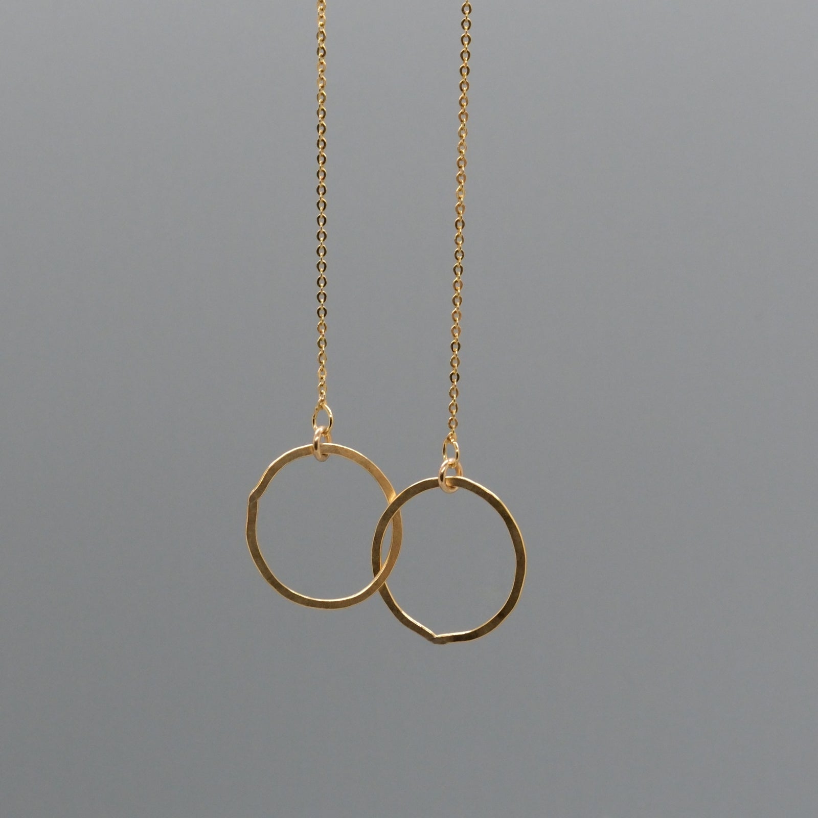 double ring necklace