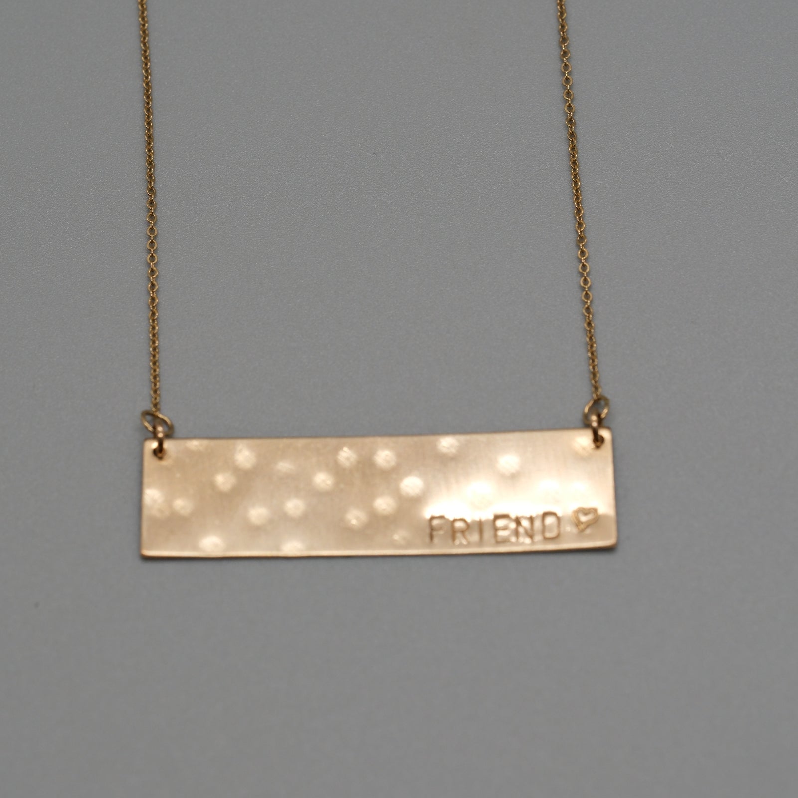 Friend large necklace