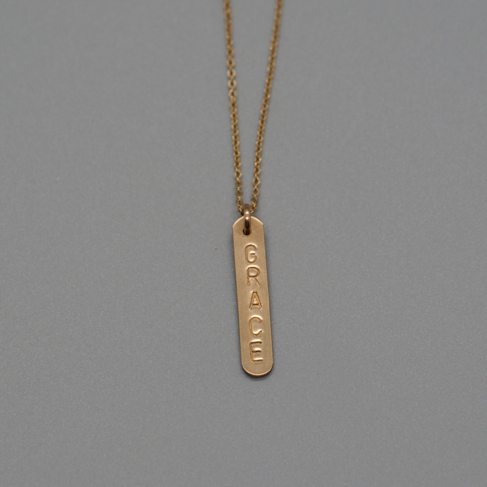 grace bar necklace