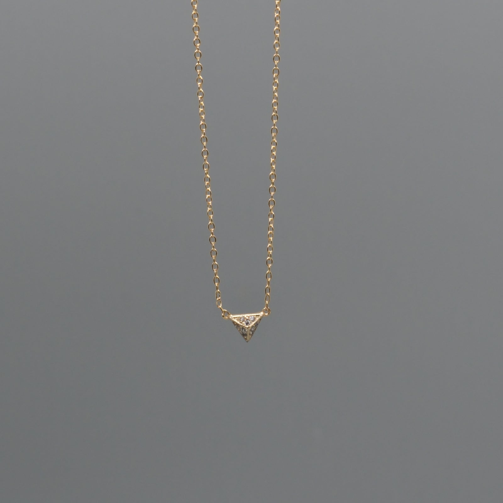 pyramid necklace