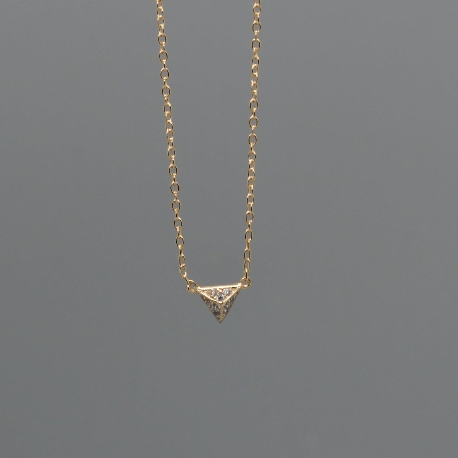 pyramid necklace