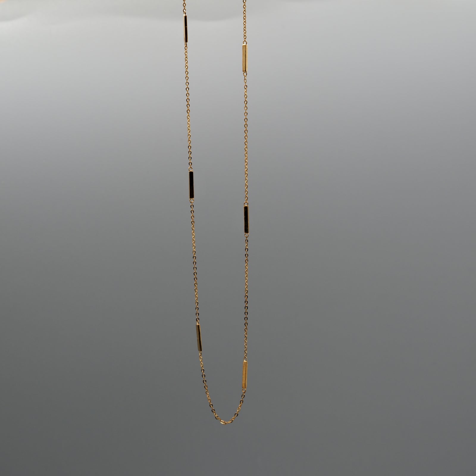 multiple bar necklace