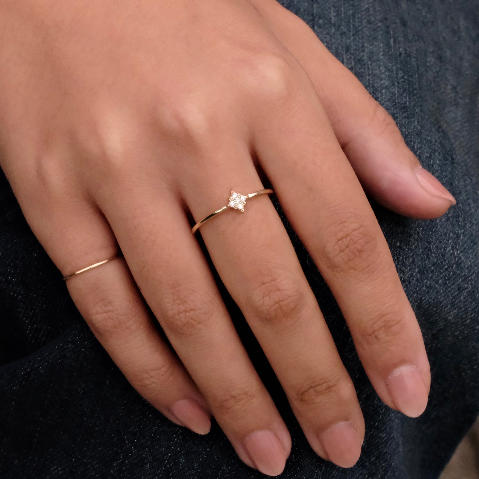 mini star ring