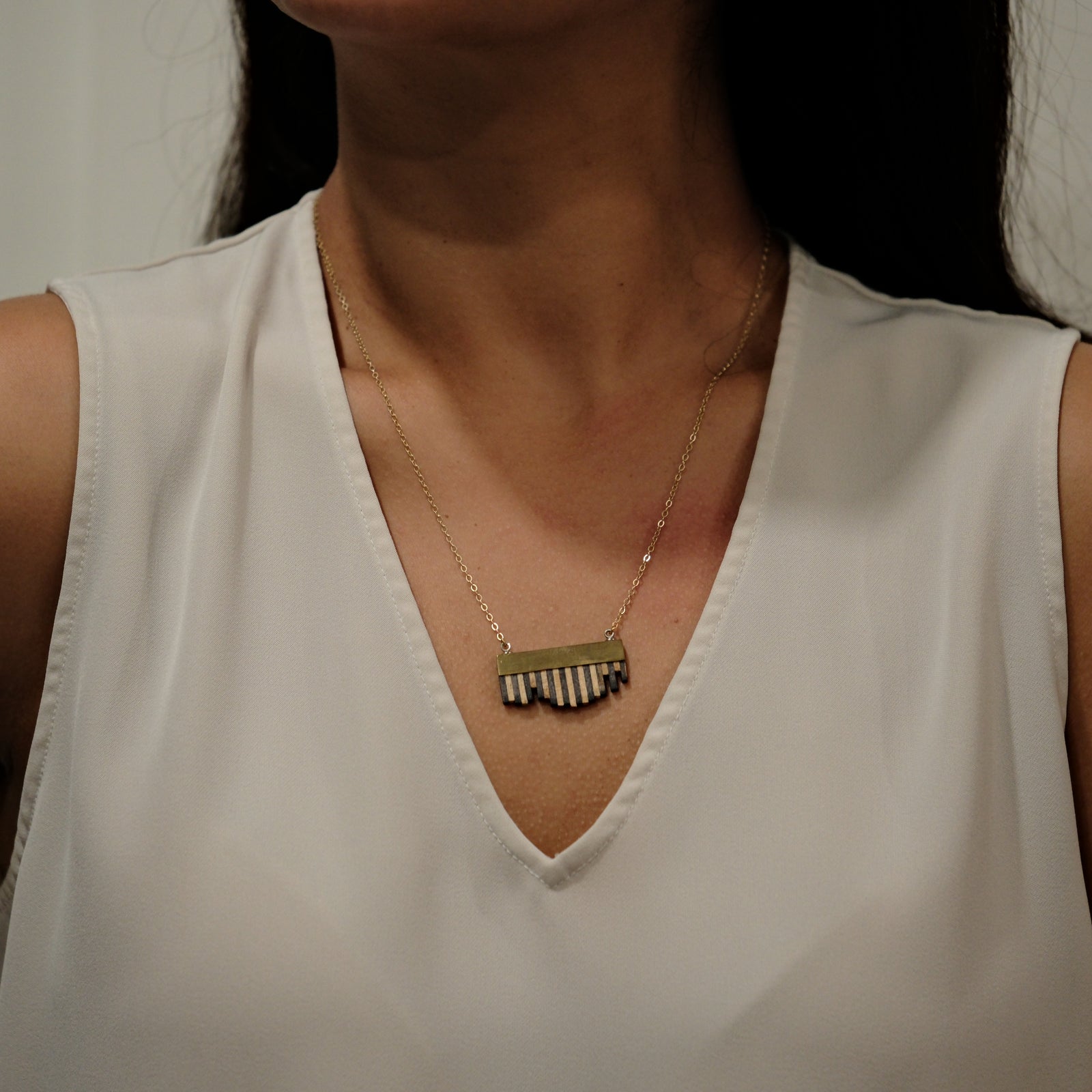 high rise necklace