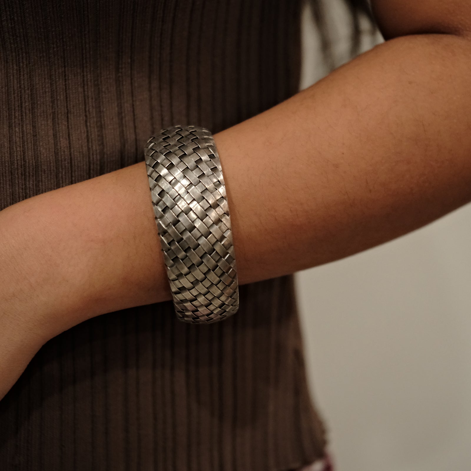 woven cuff bracelet