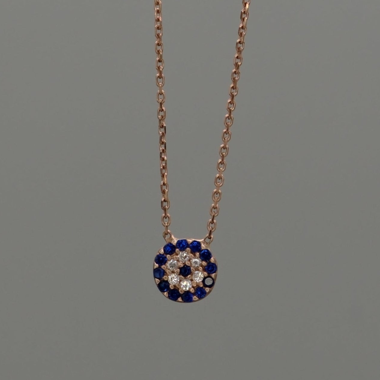 small evil eye necklace