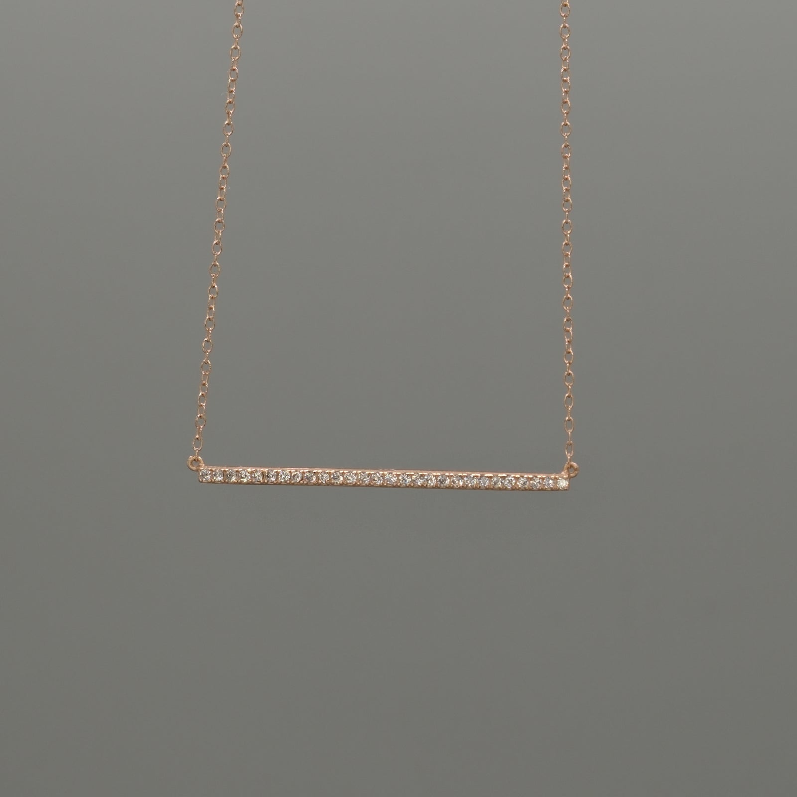 large bar necklace
