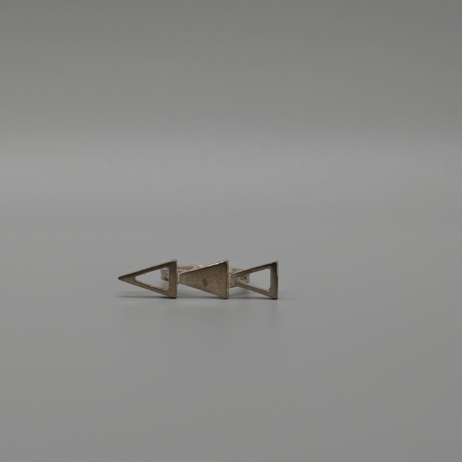 geometric triangle ring