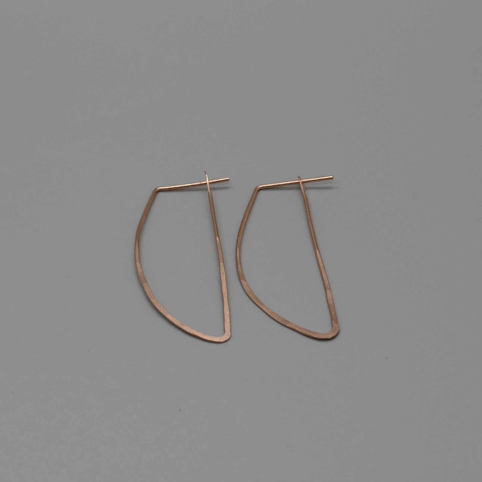 Rose Curve Hoops