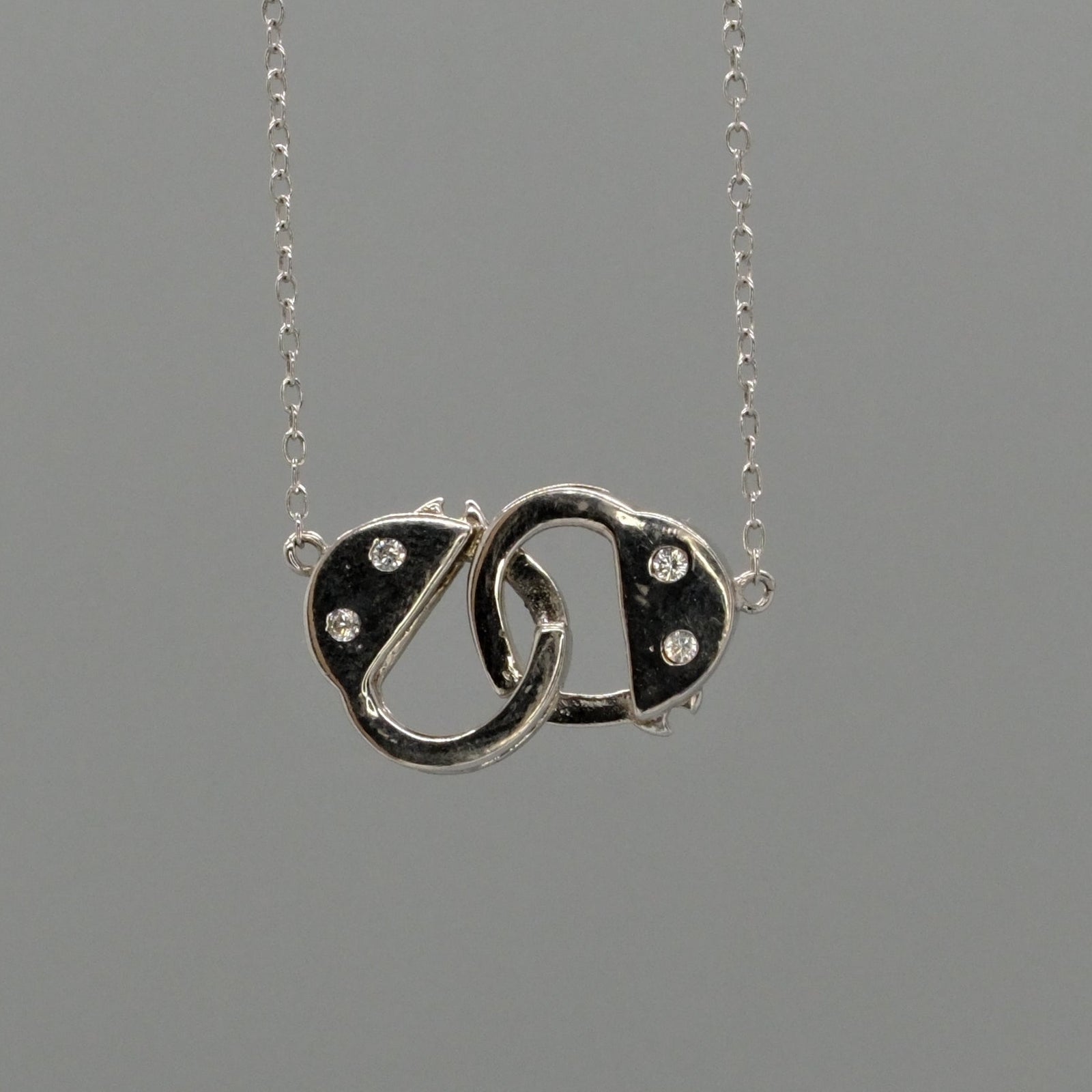 linked in love necklace