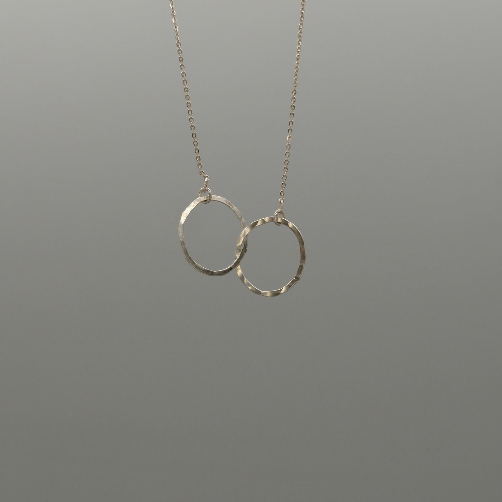 double ring necklace