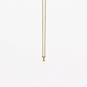 NFC - Mini Initial I Necklace