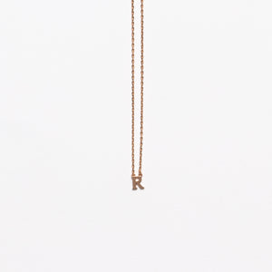 NFC - Mini Initial R Necklace