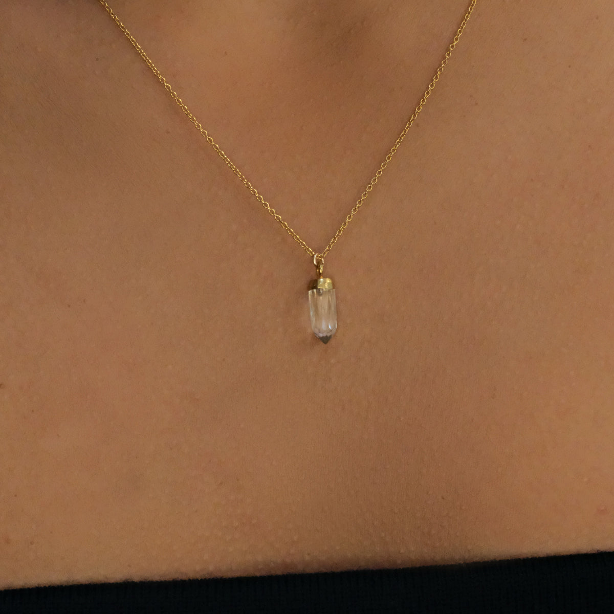 small pencil necklace