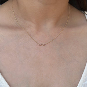 Carla Caruso - MINI INFINITY NECKLAC