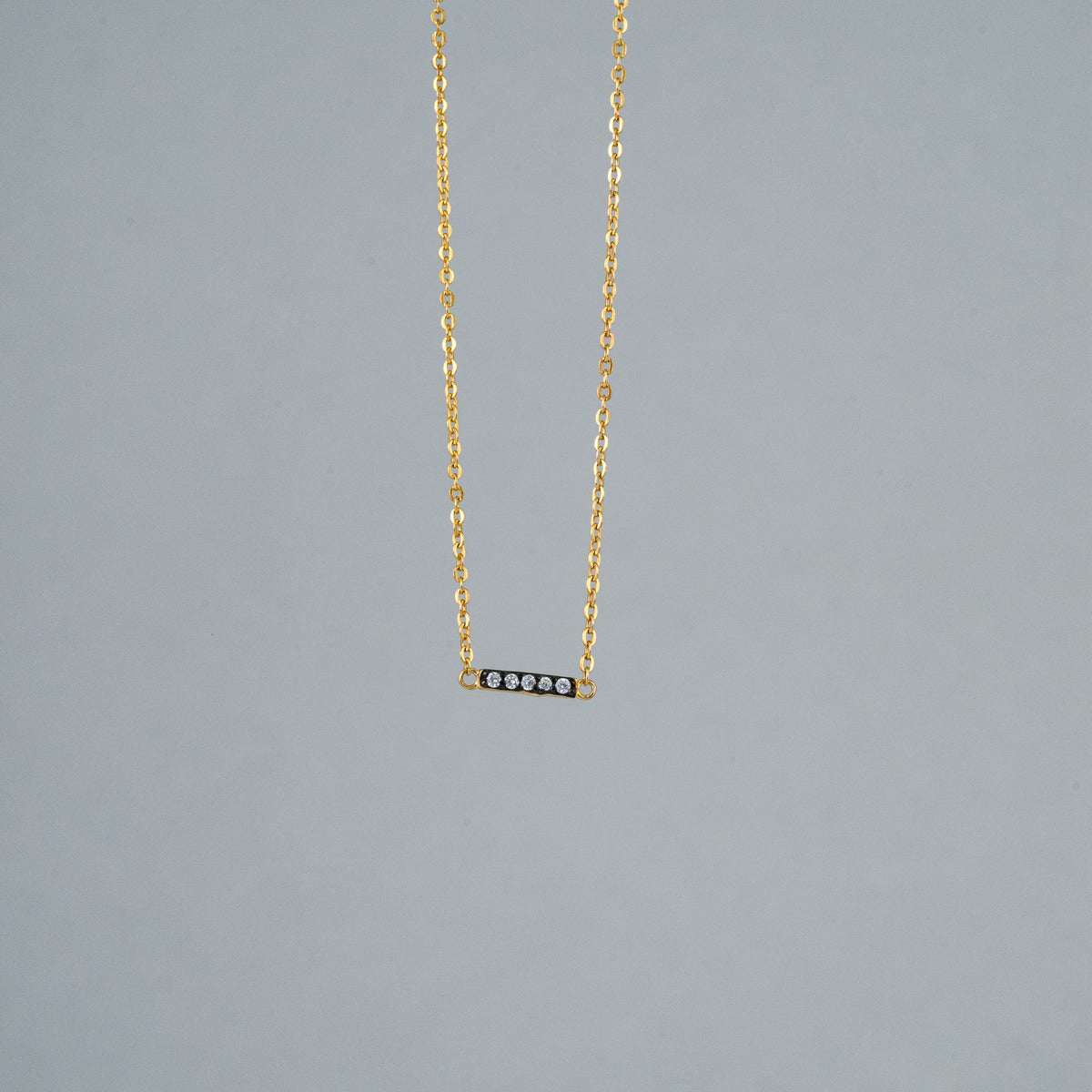 sparkle bar necklace
