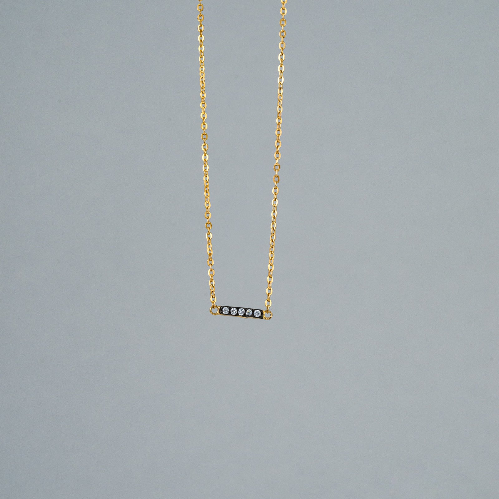 sparkle bar necklace