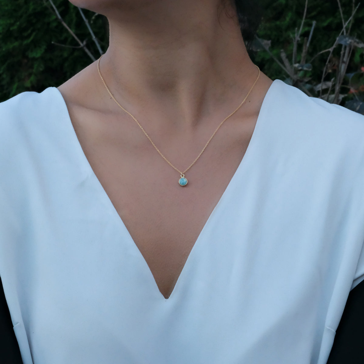 mini talia necklace
