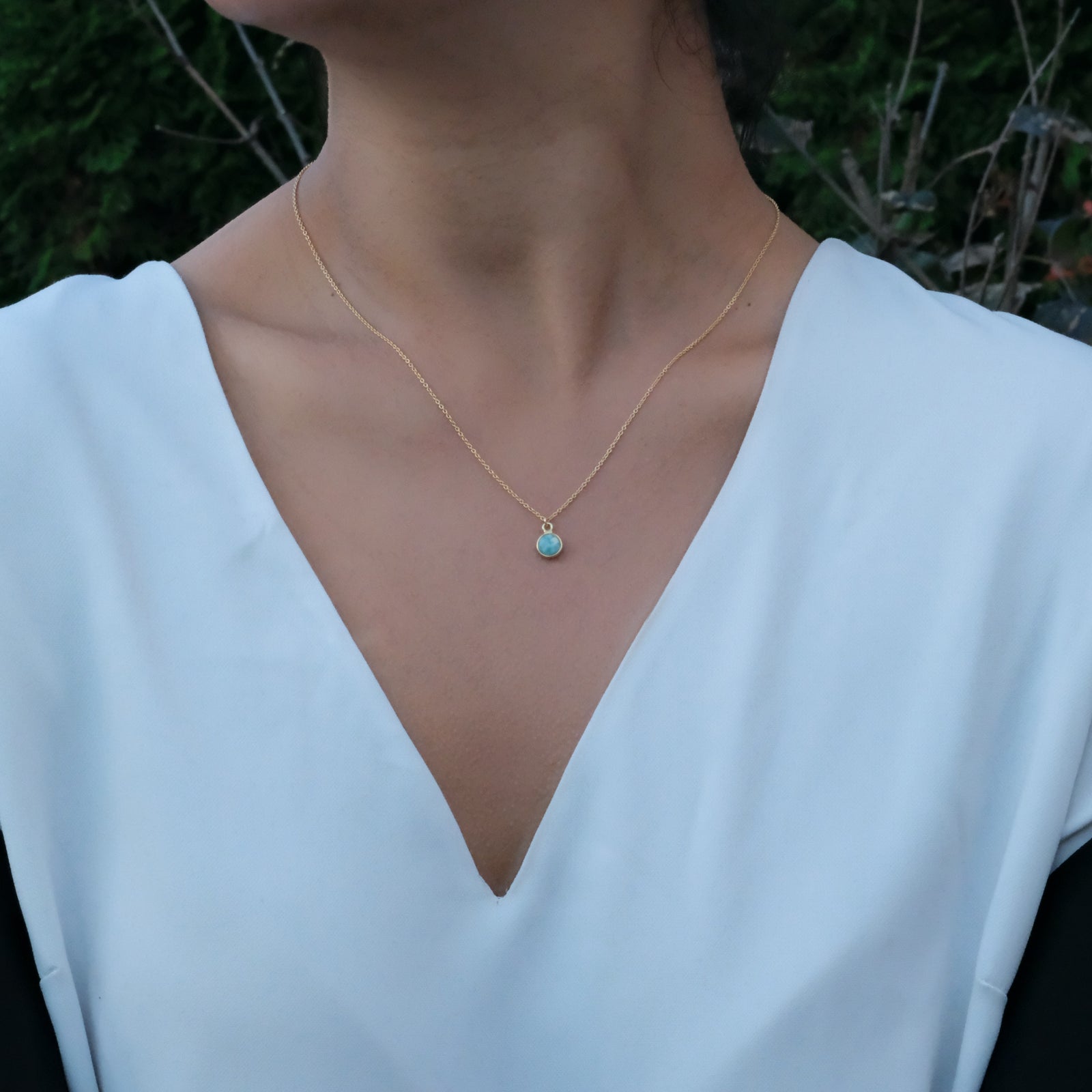 mini talia necklace