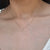 Carla Caruso - BAGUETTE DIAMOND NECKLACE