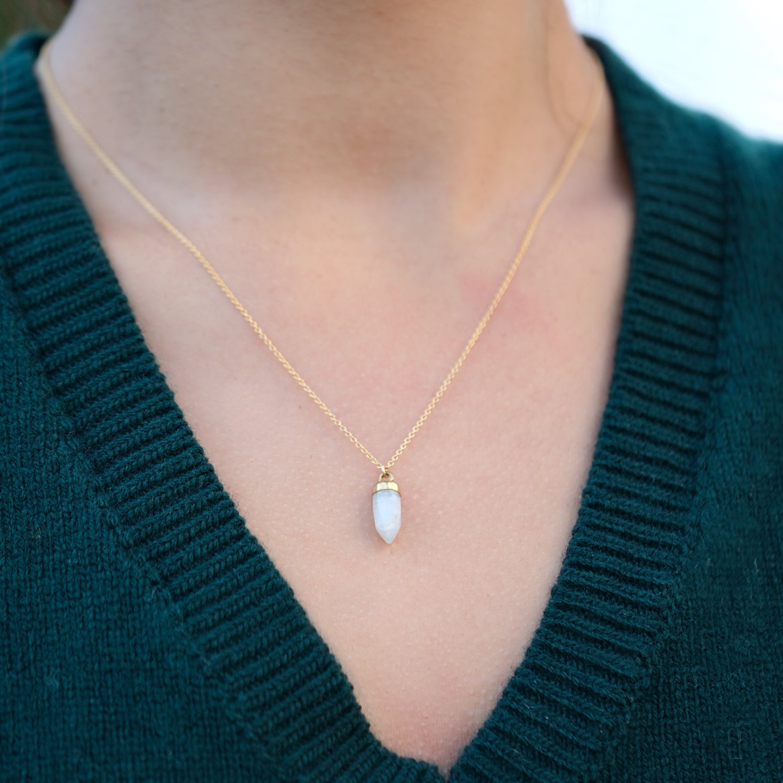 small pencil necklace