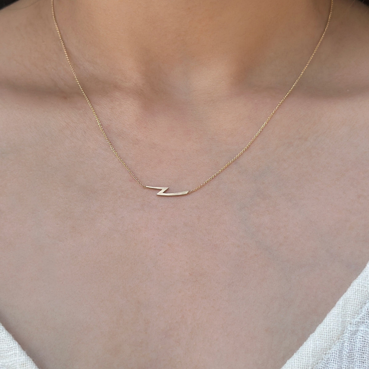 LIGHTNING BOLT NECKLACE