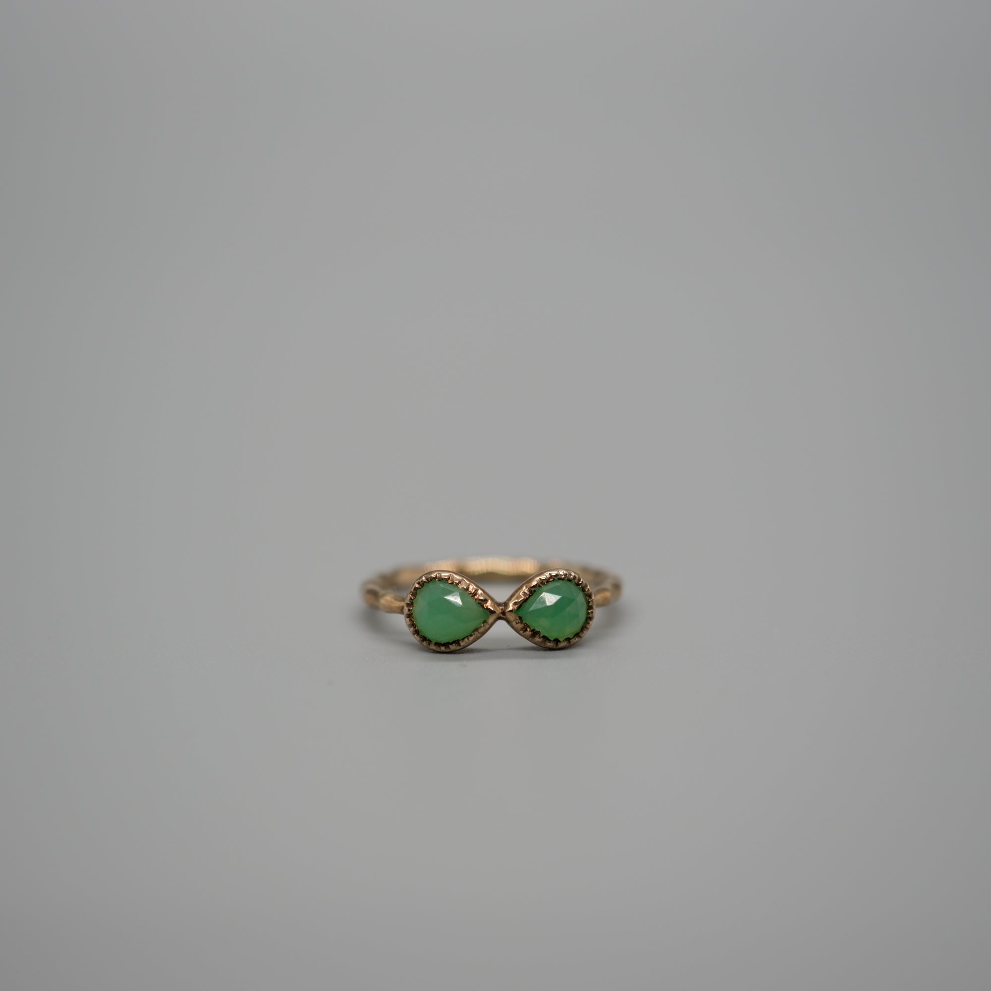 gemstone infinity Ring