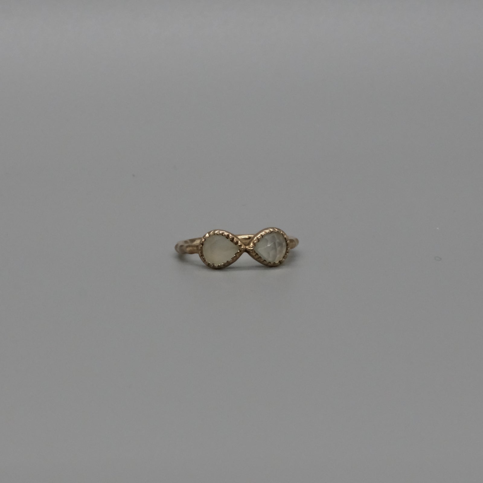 gemstone infinity Ring