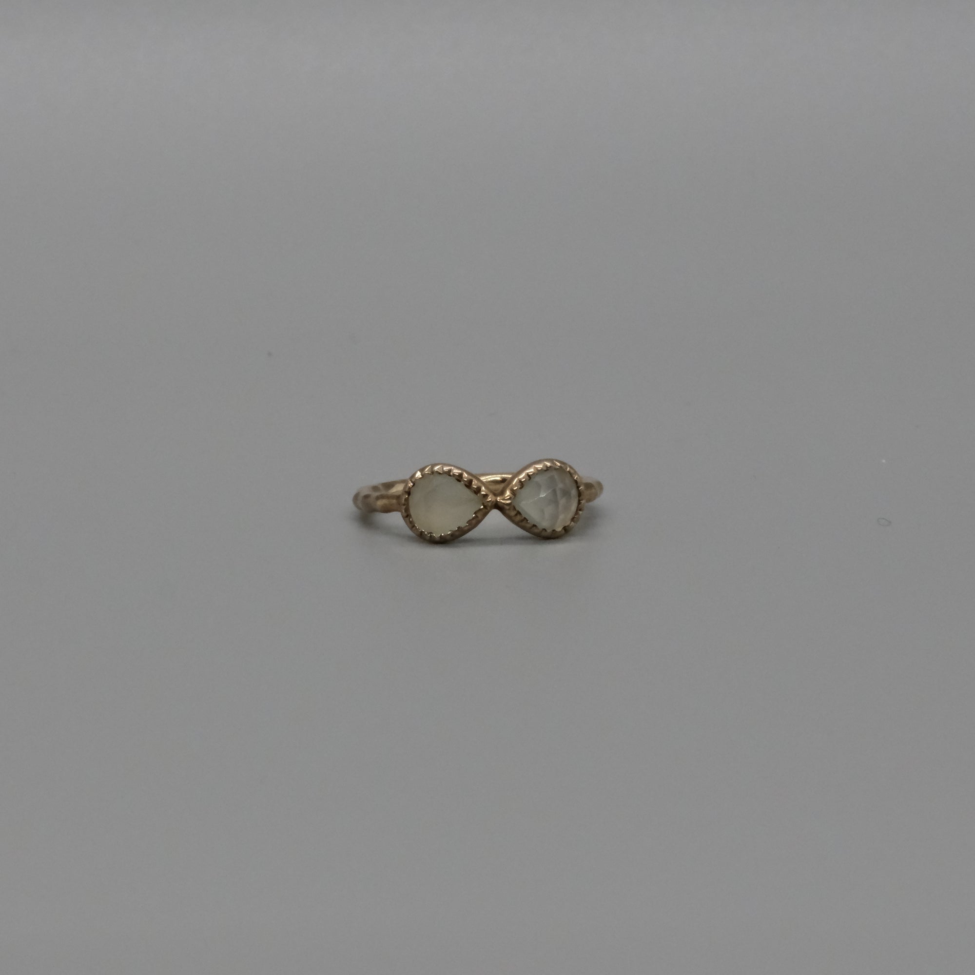 gemstone infinity Ring