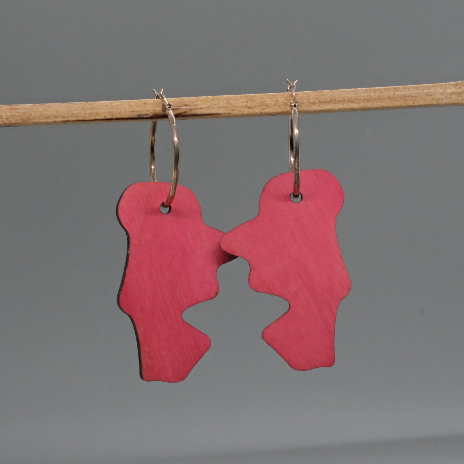 man in the mountain earrings