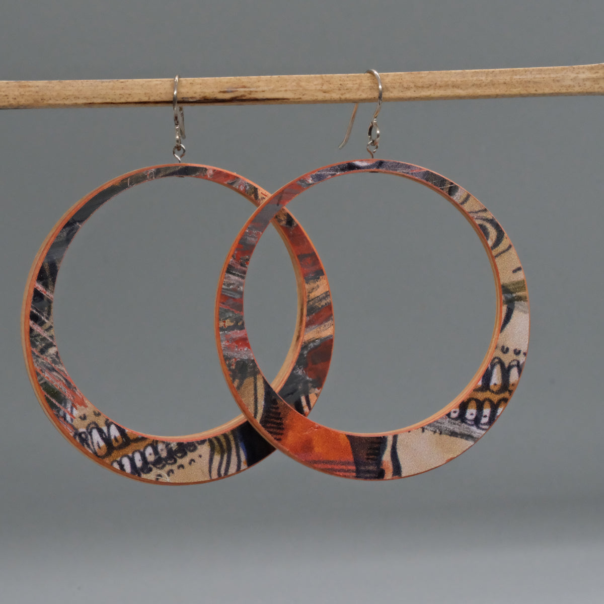 big hoop earrings
