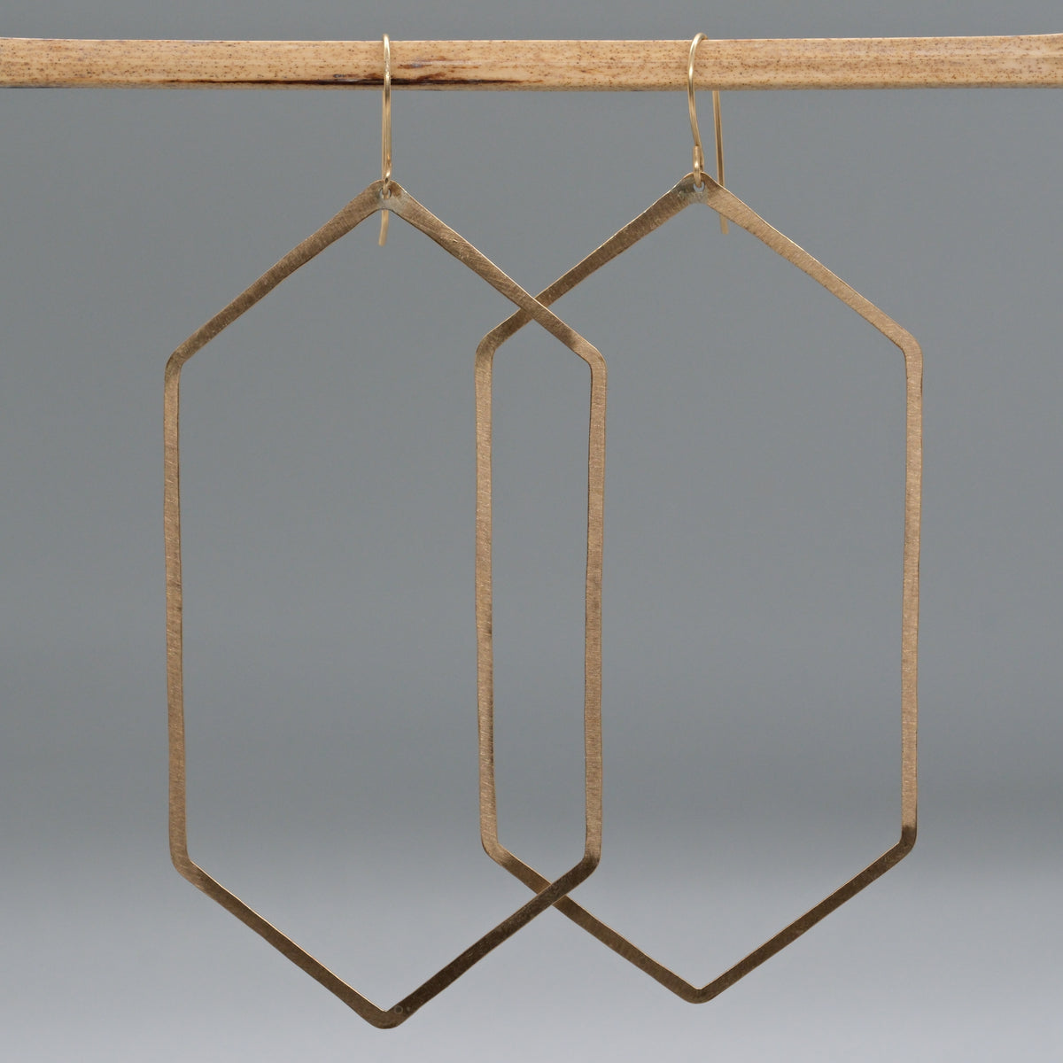 LONG GEOMETRIC EARRINGS