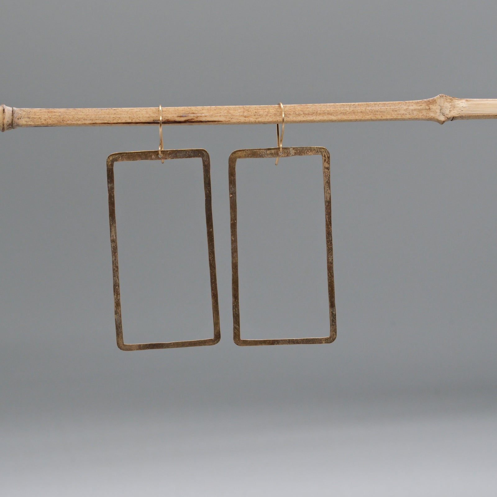 rectangle earrings