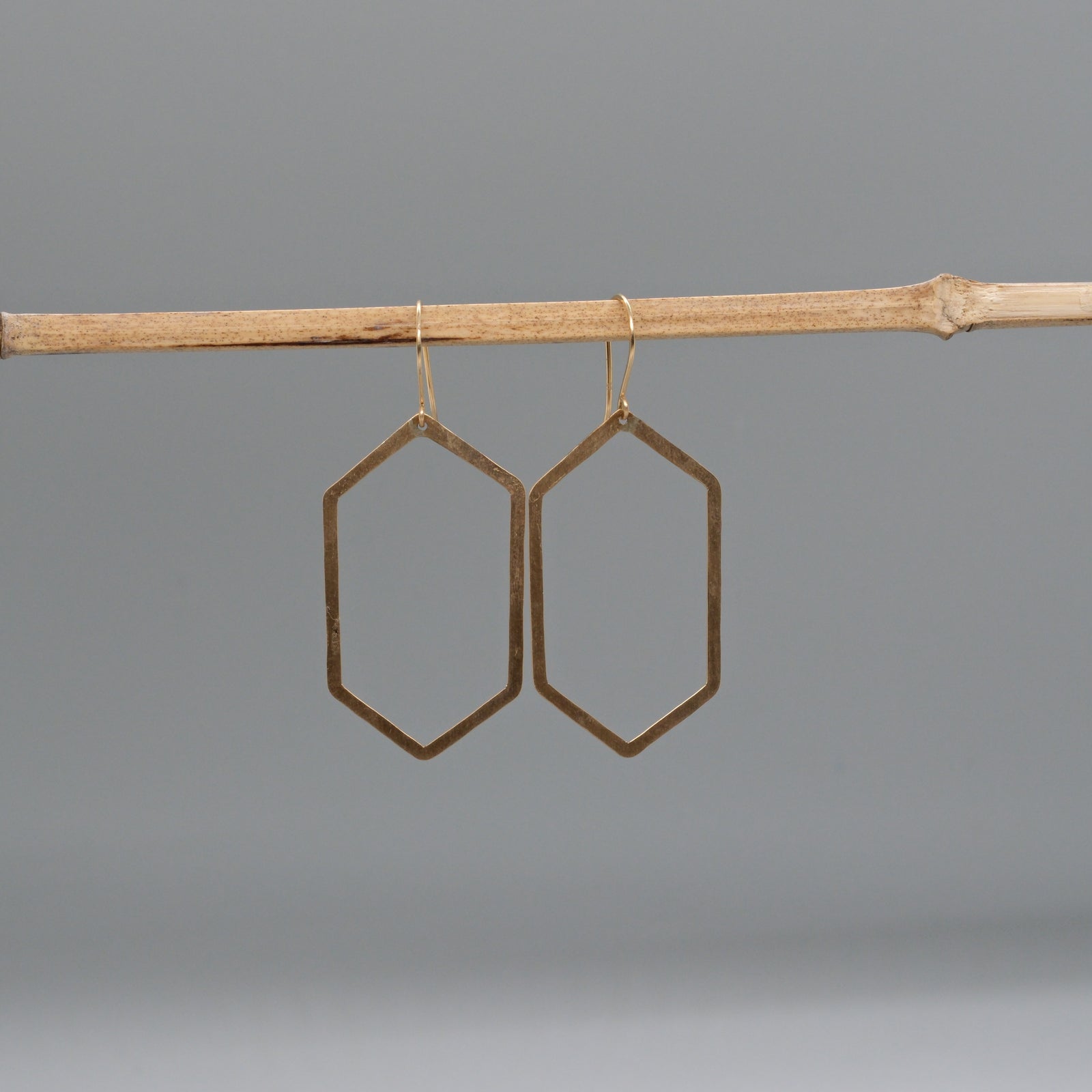 LONG GEOMETRIC EARRINGS
