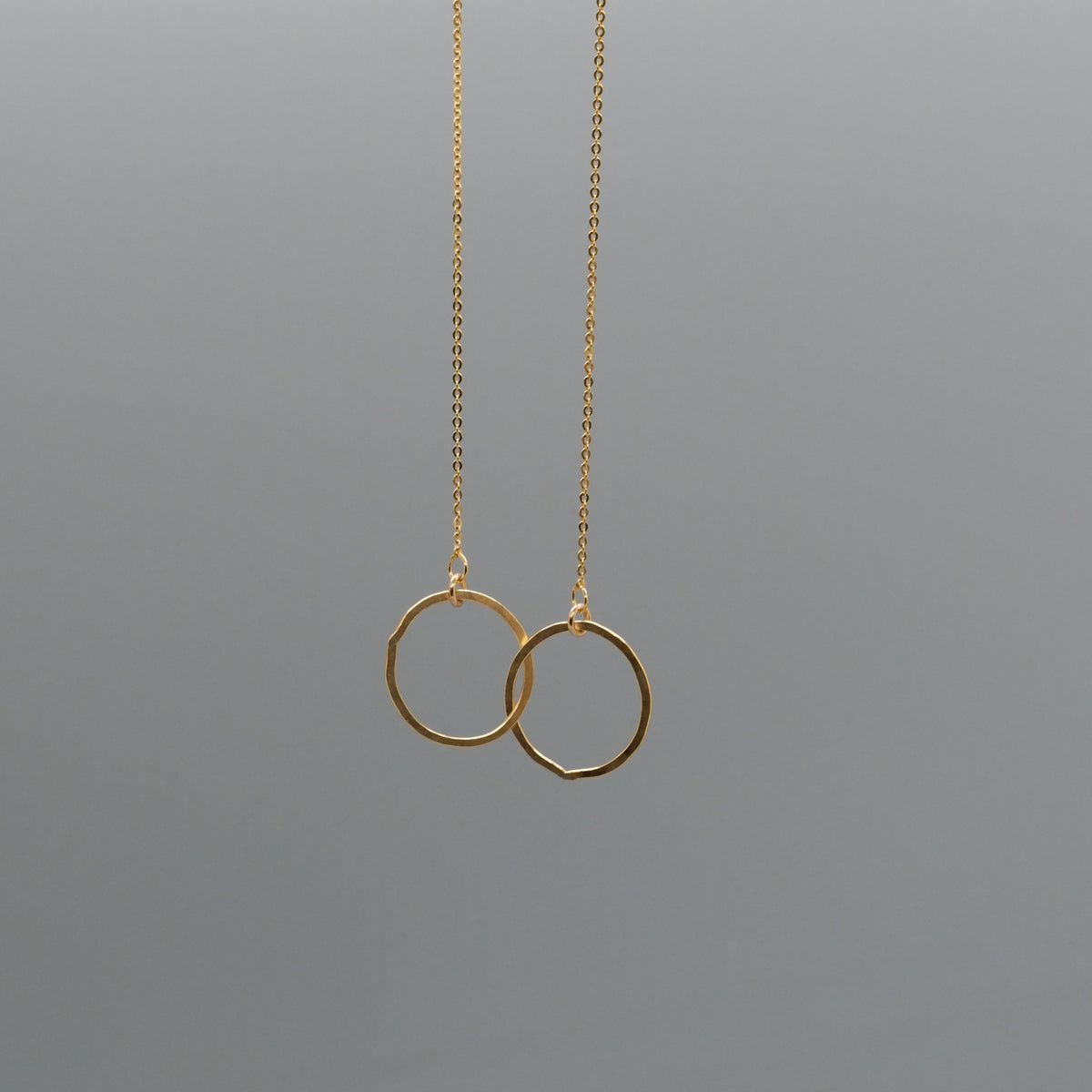 double ring necklace