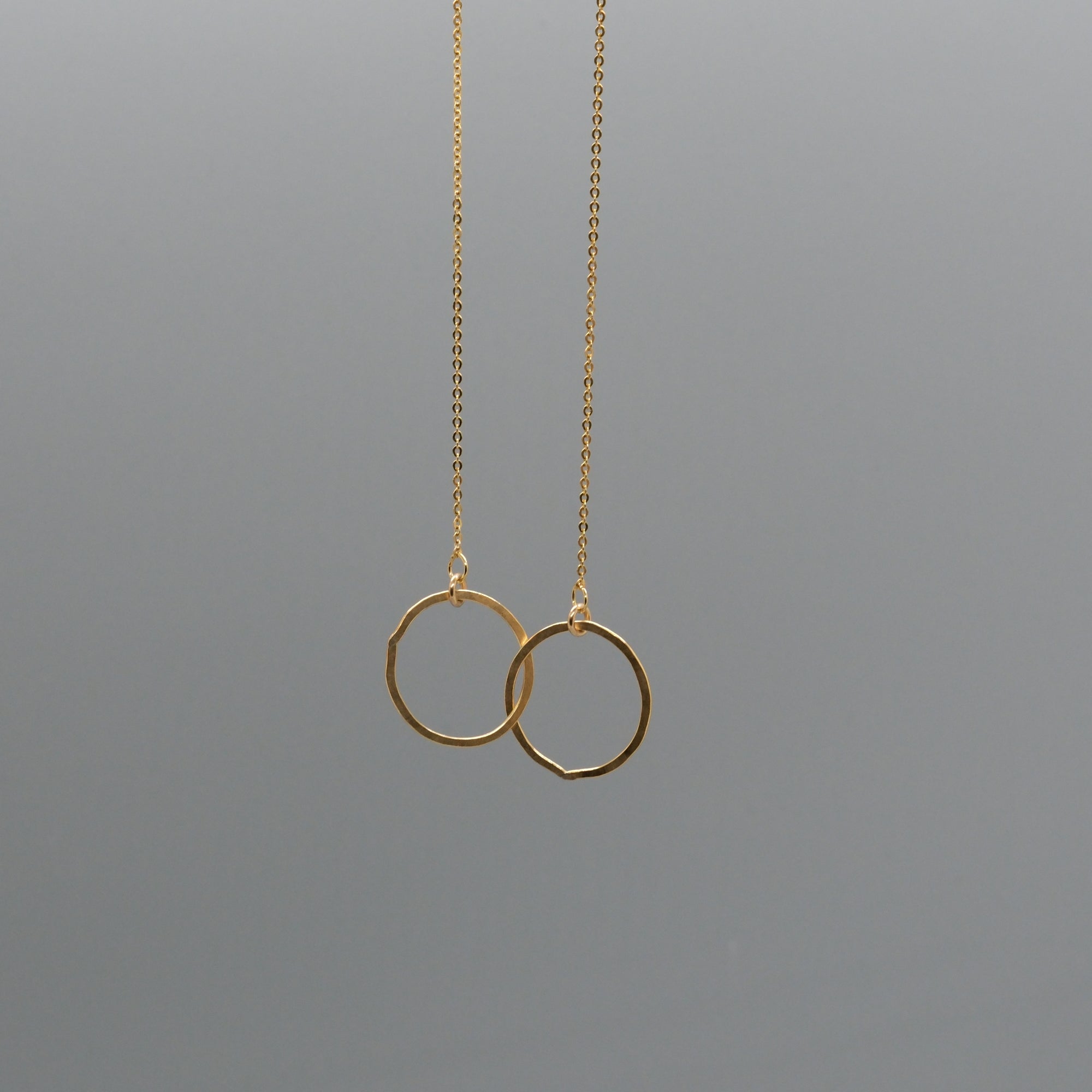 double ring necklace