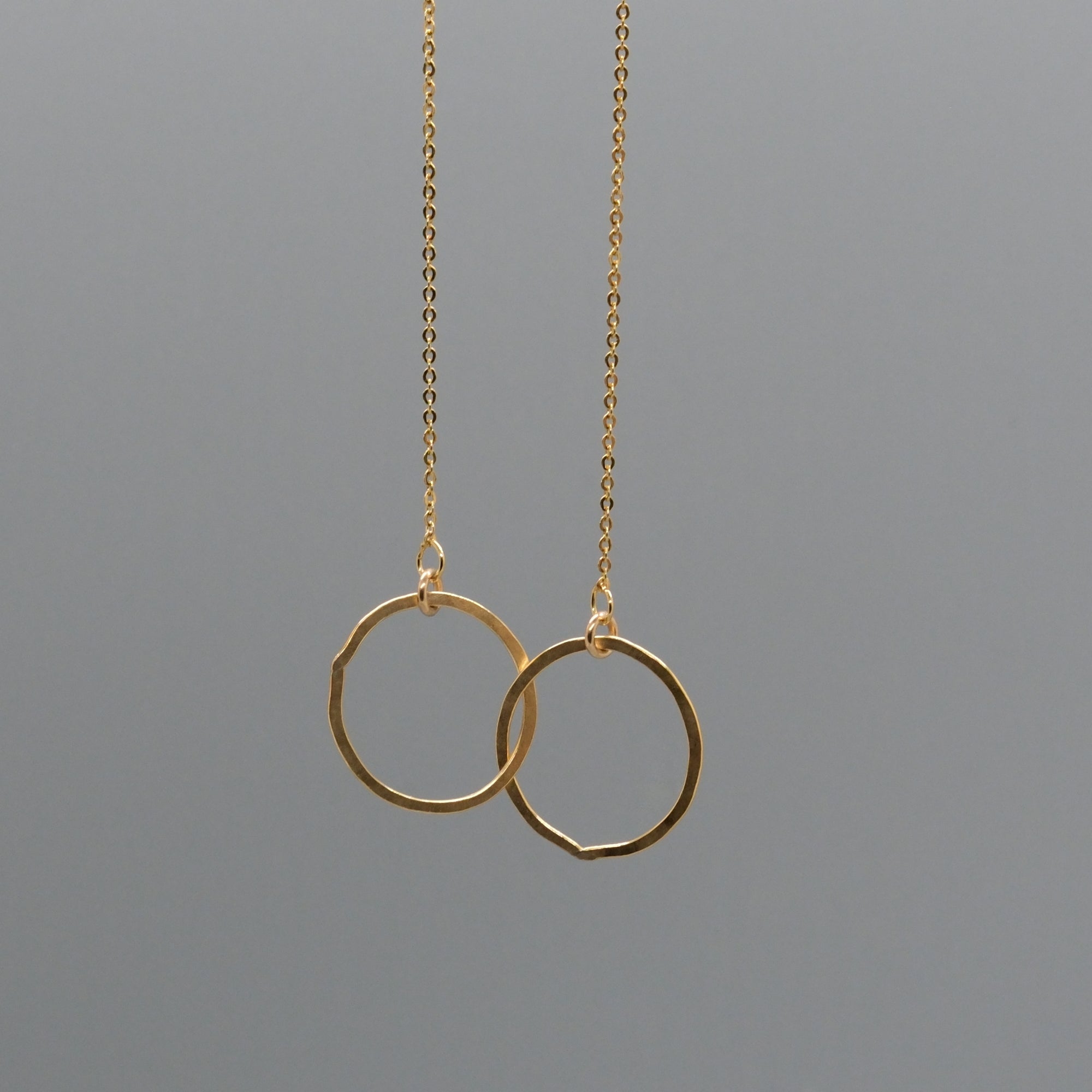 double ring necklace