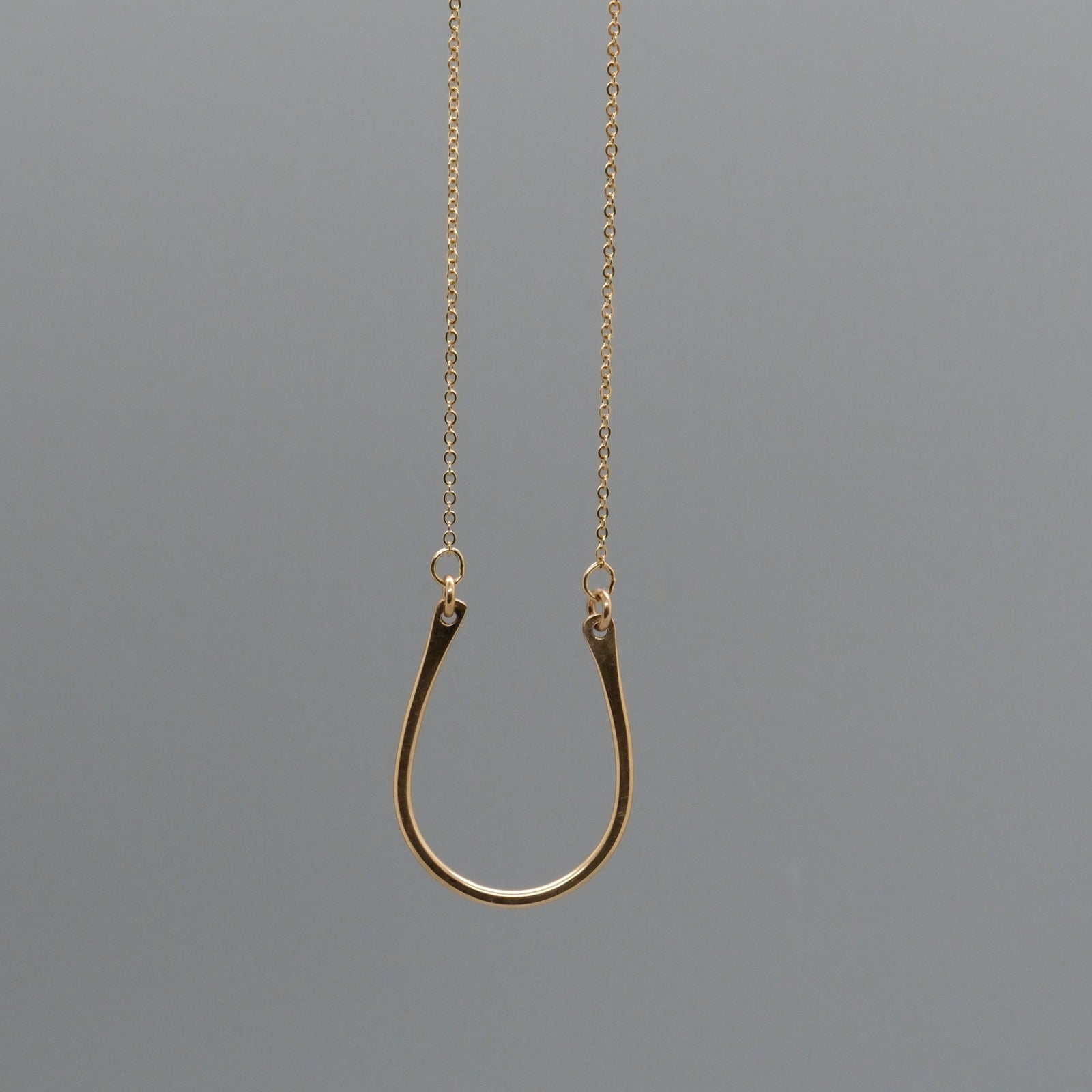 horseshoe necklace
