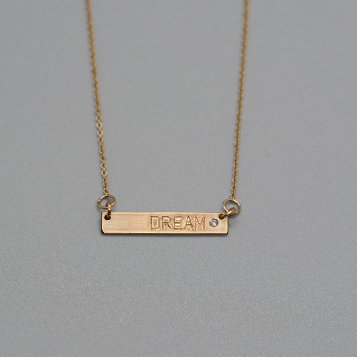 dream with a diamond necklace