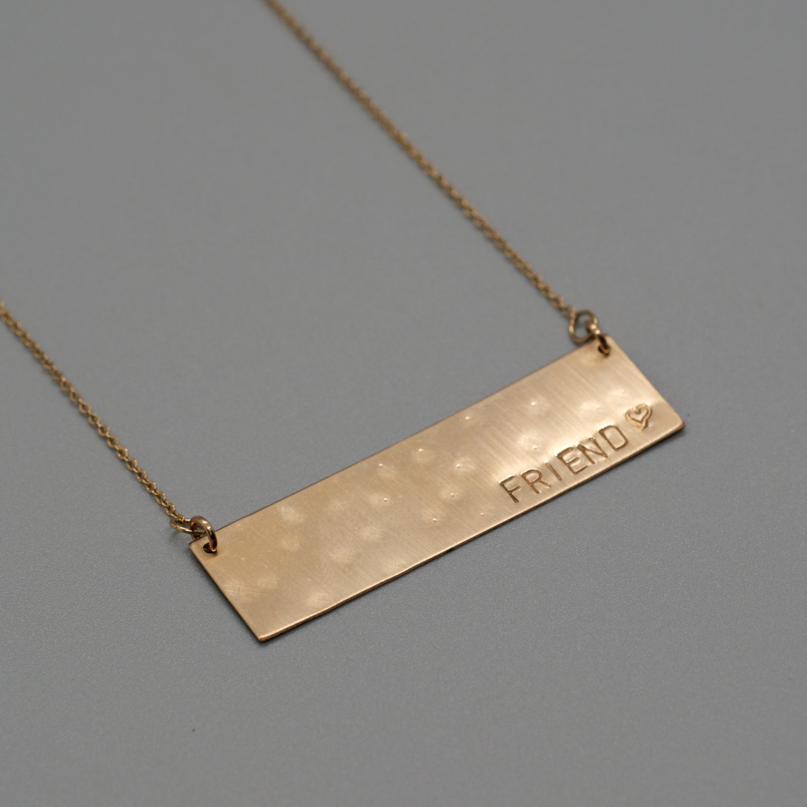 Friend large necklace
