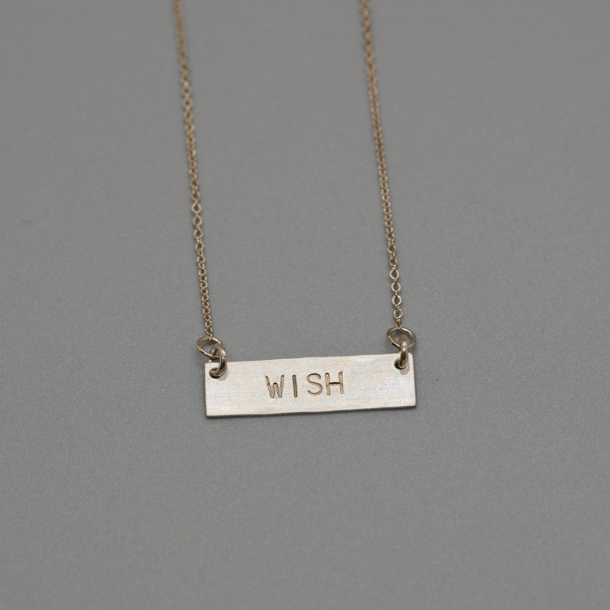 wish bar necklace