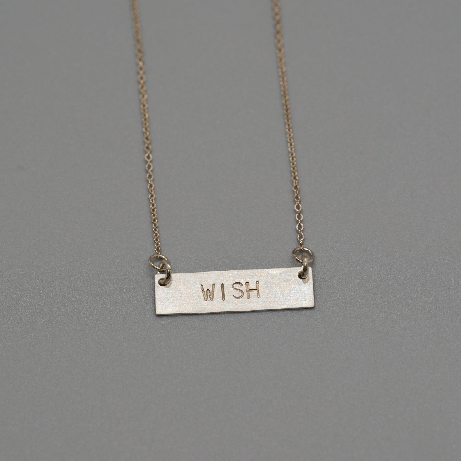 wish bar necklace
