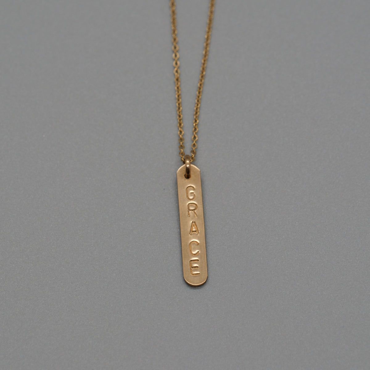 grace bar necklace