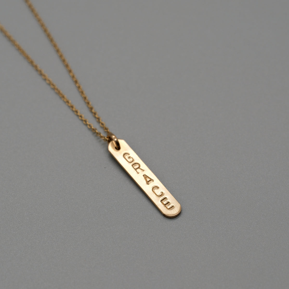 grace bar necklace