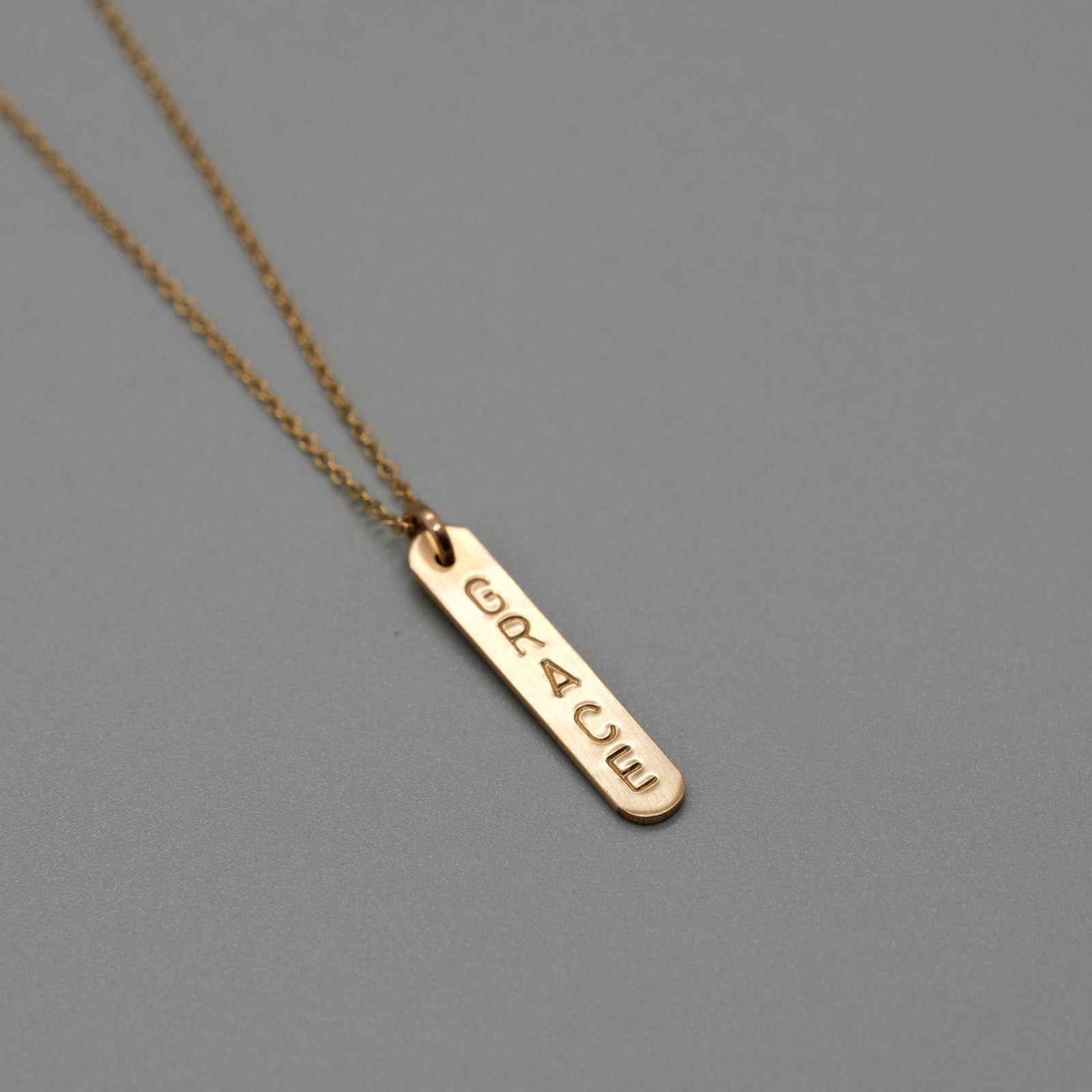 grace bar necklace
