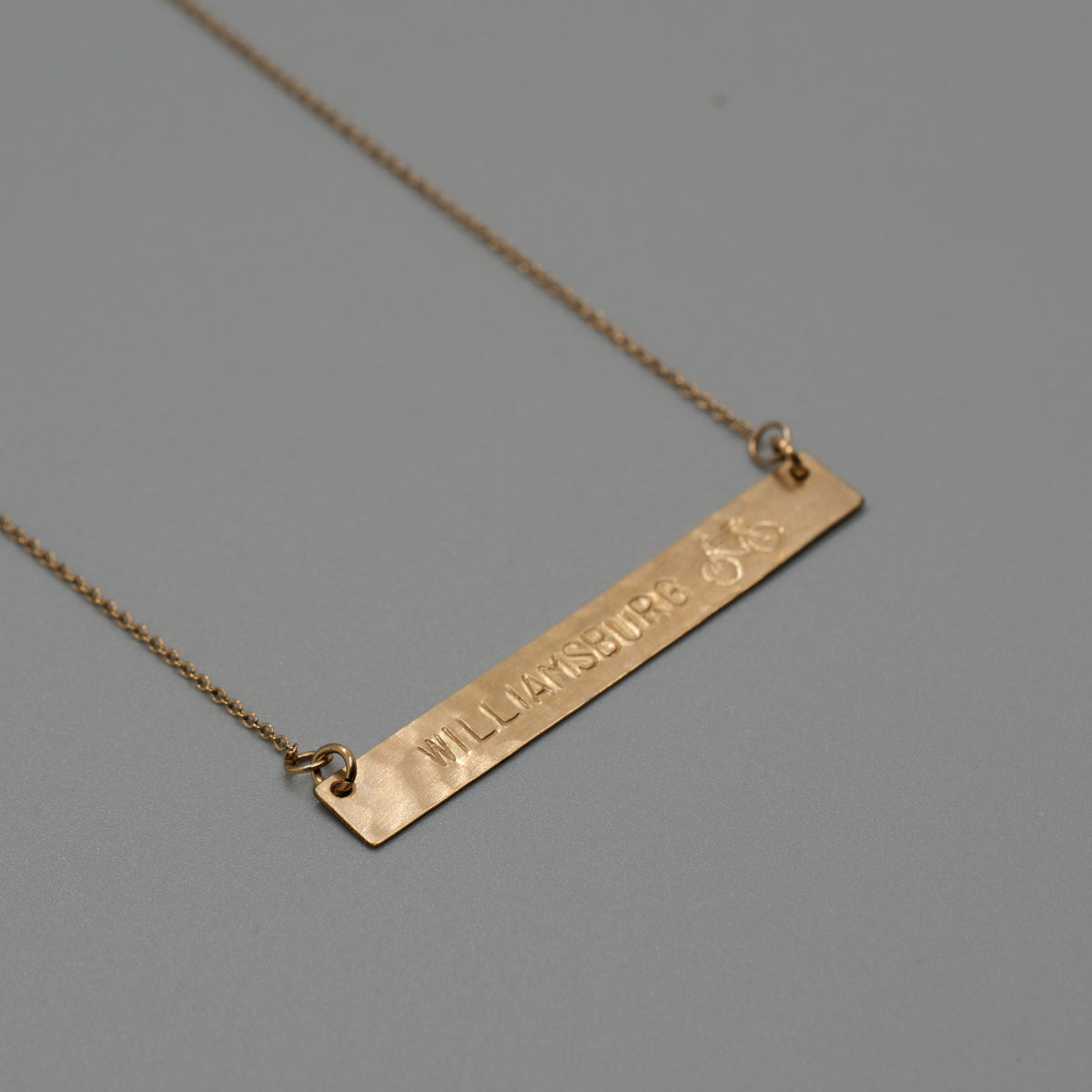 williamsburg bar necklace