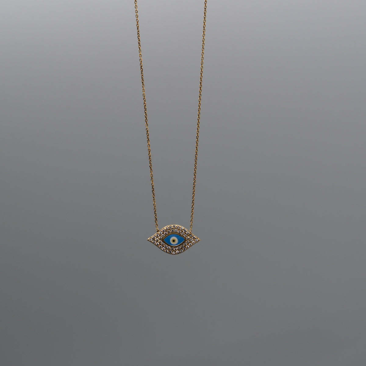 Large Evil eye necklace