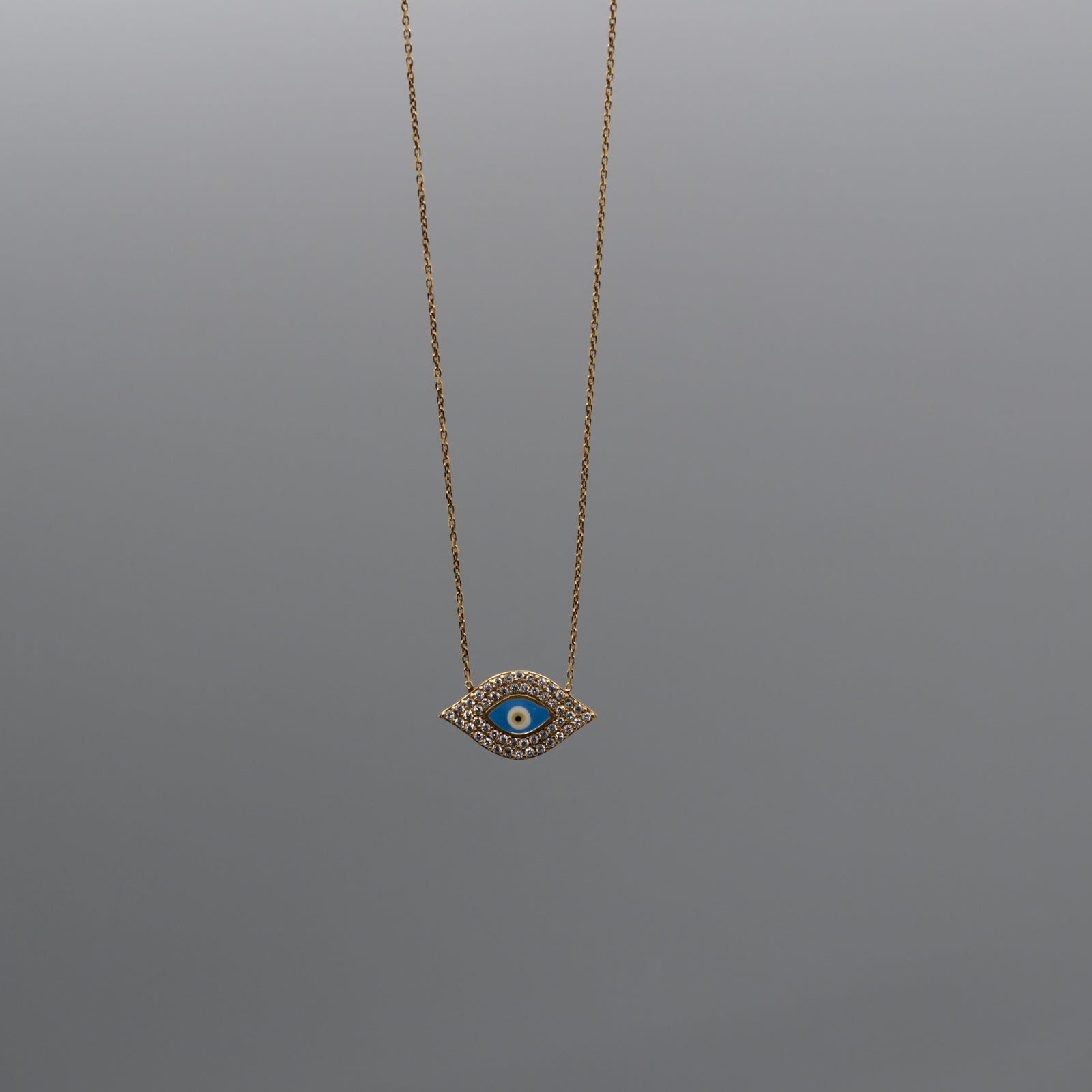 Large Evil eye necklace